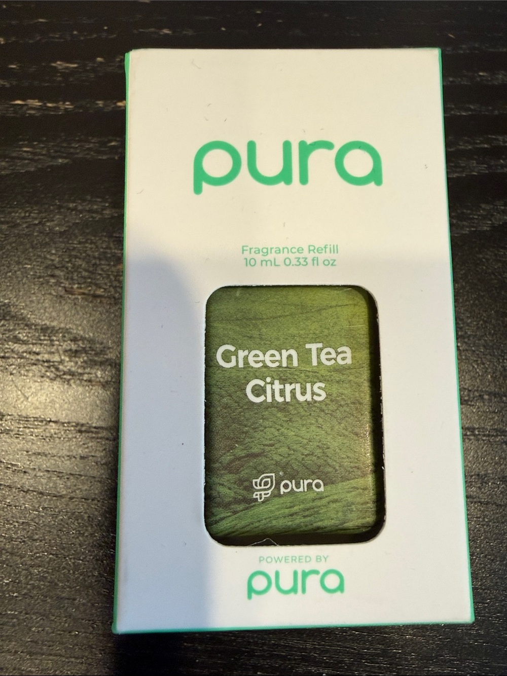 pura Green Tea Citrus Fragrance Refill - Green